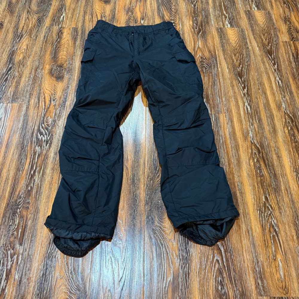 Rawik Mens Snow Pants Black Cargo Ski Snowboard Winter Trousers Size Small